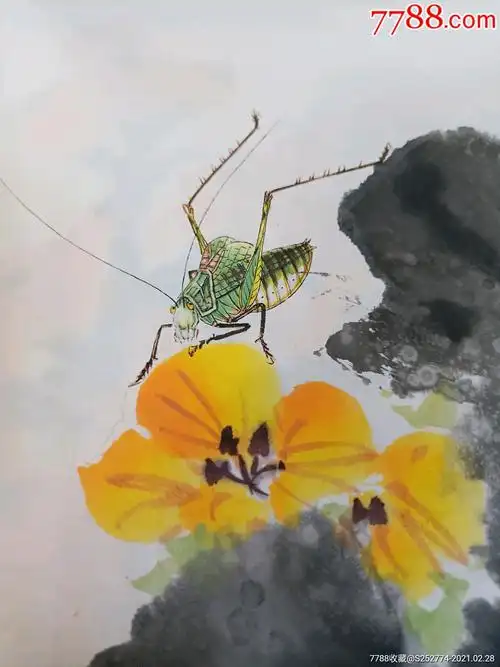 石博义蝈蝈作品