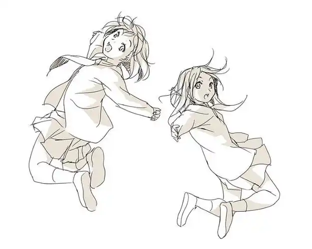 6千人体动态姿势线稿卡通动漫武打人物结构造型临摹素材卡通人