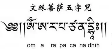 文殊菩萨五字心咒语发音注解