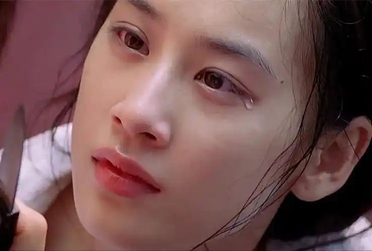 《功夫》里的黄圣依有多仙!没有一句台词,一滴泪足以惊艳