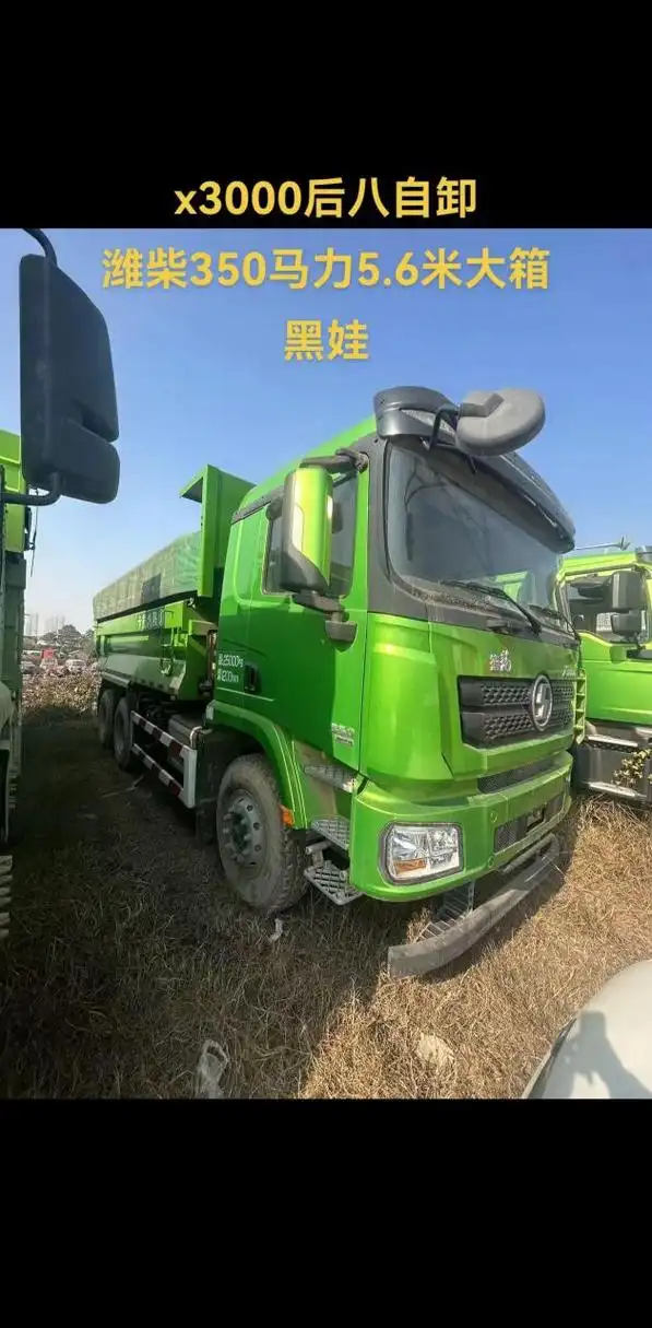 x3000后八自卸 潍柴350马力5.6米大箱