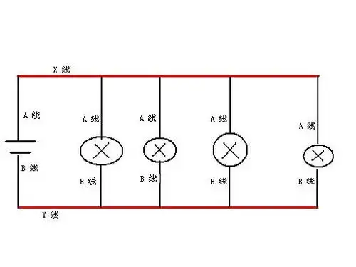 怎样画并联电路,详细点