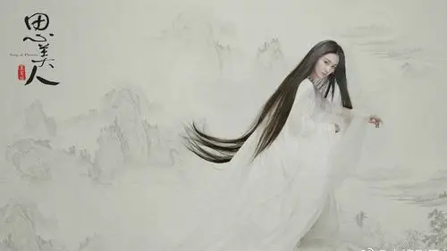 张馨予《思美人》仙气古风剧照唯美高清桌面壁纸
