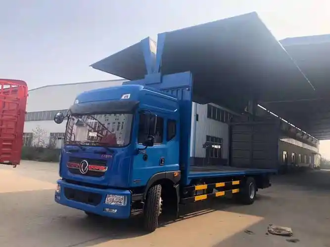 东风多利6米8货车飞翼车厢式飞翼车厂家报价湖北潜江飞翼车68米飞翼车