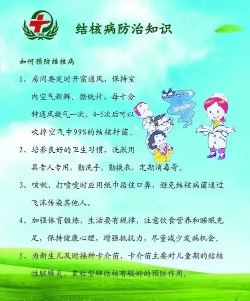 家校共同帮助孩子养成良好的卫生习惯和作息习惯,更好的预防结核病