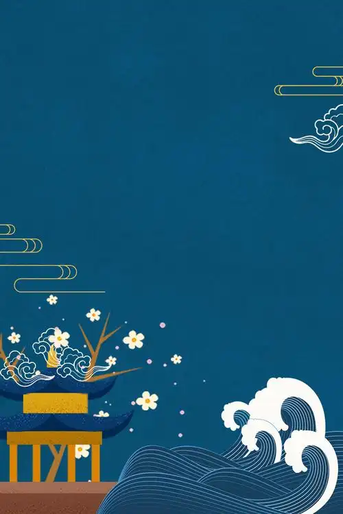 古风背景图片素材(中国风古风常用精美高清psd分层可修改背景素材) -