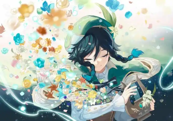 【原神美图第十一辑】不干正事的巴巴托斯-原神社区-米游社