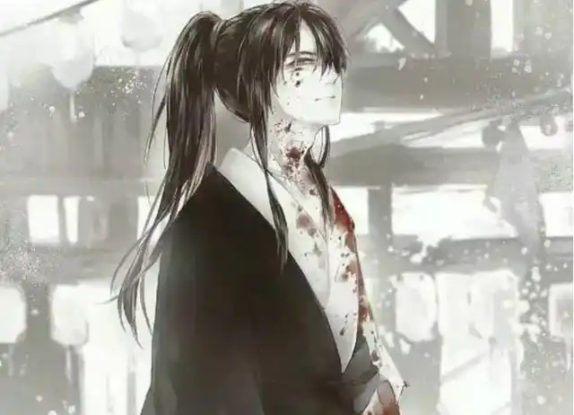 魔道祖师中众人流泪的画面,蓝忘机太隐忍,晓星尘的泪是血