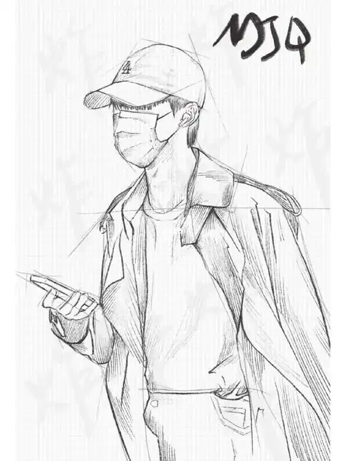 tnt时代少年团  #马嘉祺#手绘  #稿件展示  #速写  #素描  #绘画