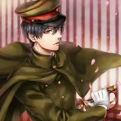 最帅军人头像图片大全卡通系列 帅气军阀头像身穿军装 - 动漫头像