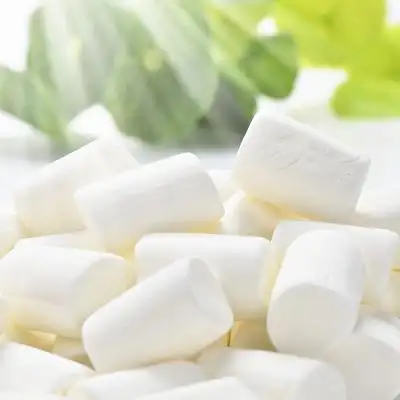 雪丽糍纯白色棉花糖1kg 牛扎糖果diy烘焙原料喜糖小零食散装批发