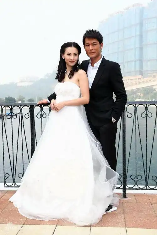 图文最强喜事探班张柏芝与古天乐