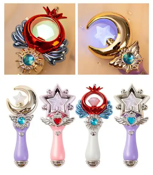 新款冰雪魔法棒 巴啦啦美少女战士女孩小魔法棒女孩玩具