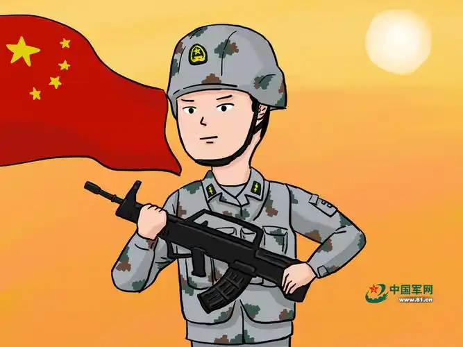 陆军向祖国敬礼