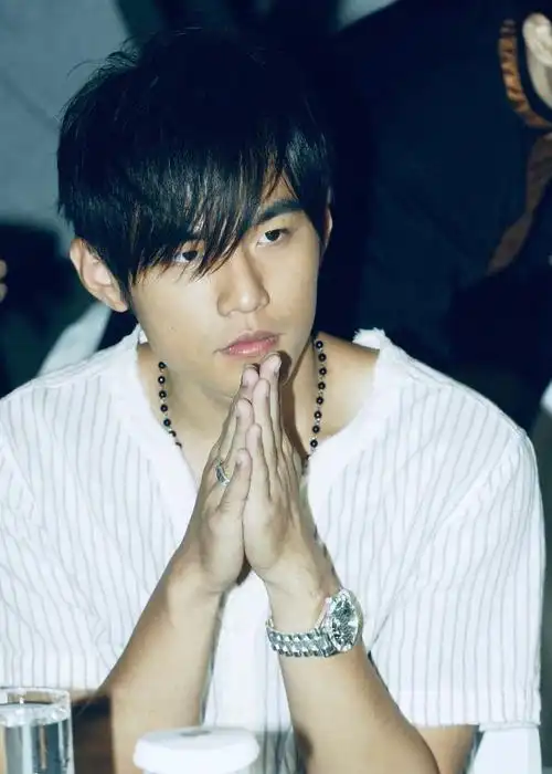 周杰伦年轻的时候非常有气质的,只是现在月半了而.