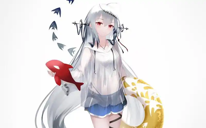 斯卡蒂 泳装_哔哩哔哩_bilibili