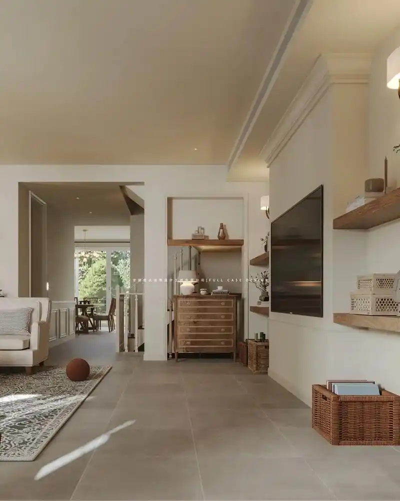 项目地点:保利中央公园 项目面积:450m05 装修风格:美式田园风 设计