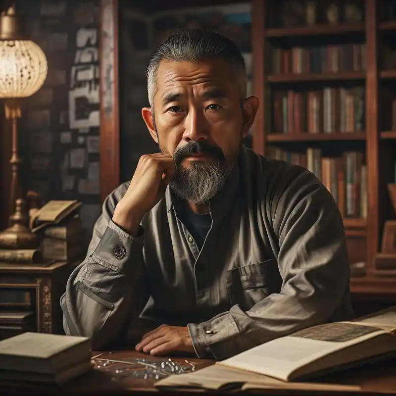 魅力大叔头像98 这是一组充满魅力的真人男大叔头像,每一张都散发着