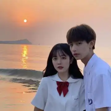 2020最火好看的真人亲密情侣头像