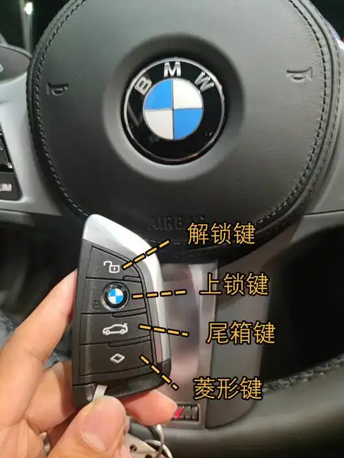 宝马车钥匙按键功能详细介绍,收藏起来吧