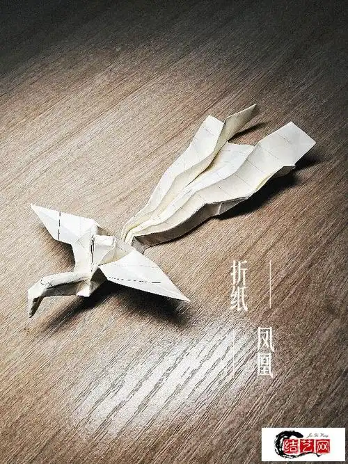折纸凤凰详细折法步骤图片教您手工折立体凤凰