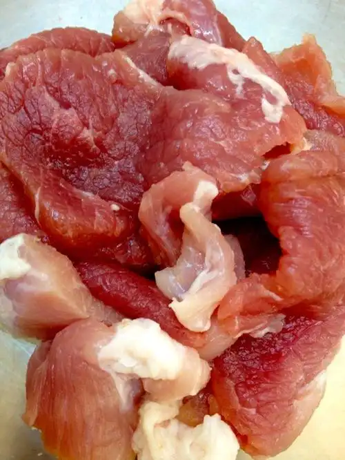 午餐食材(猪肉片)