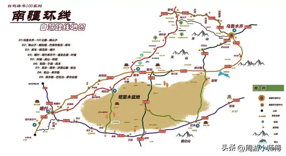 新疆自驾游的12条隐藏路线