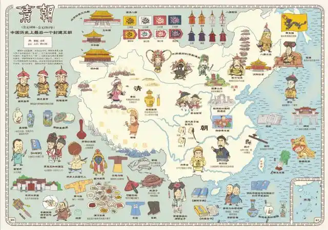 actionfox成人儿童多款防晒帽 《手绘中国历史地理地图》&《画给鹤佑