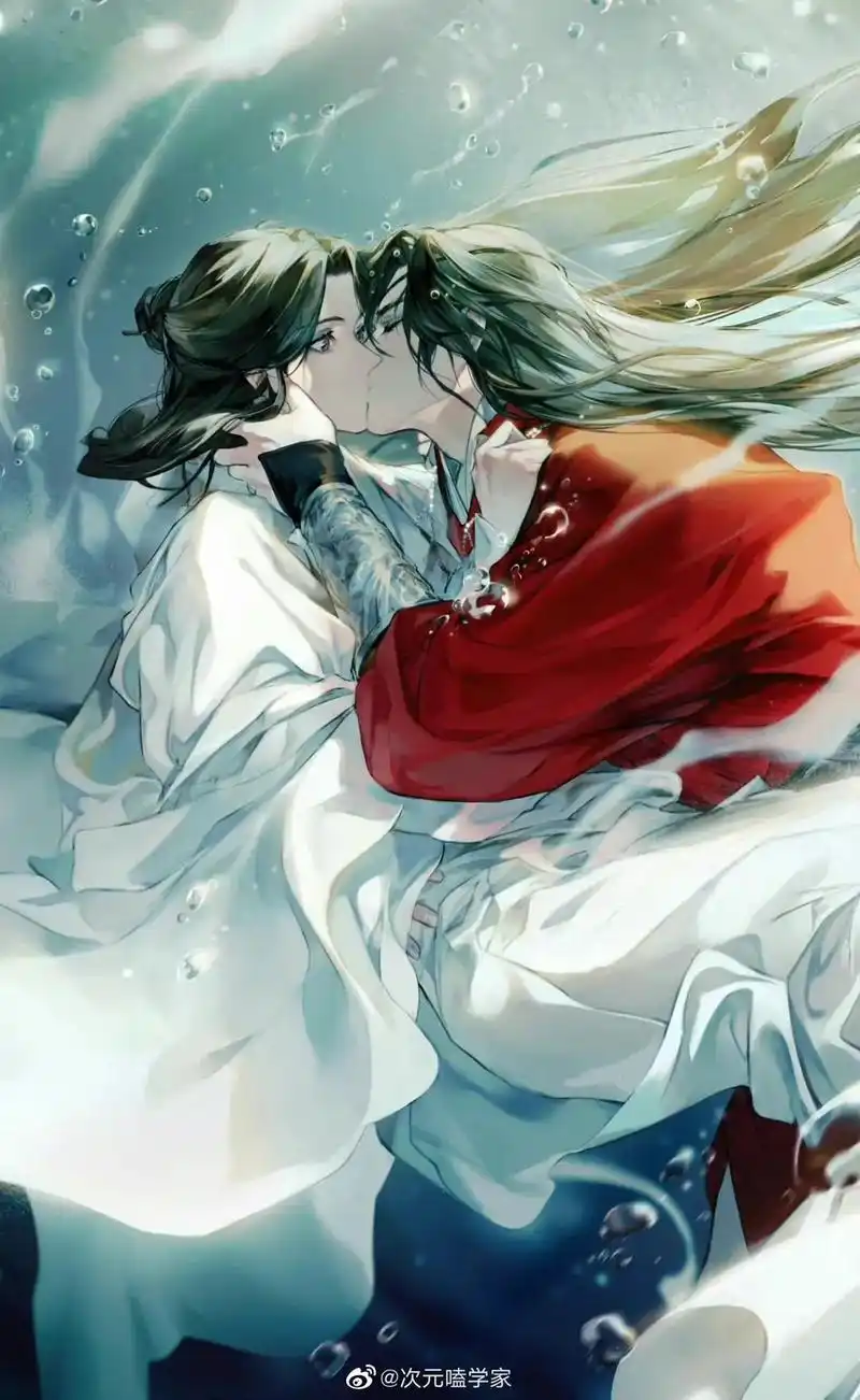 天官赐福#花城 #谢怜   韩版小说封面 - 抖音