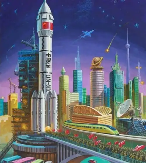 创作过程始于2008年北京奥运会之前,当时奥运建筑还没建好,他们提供了