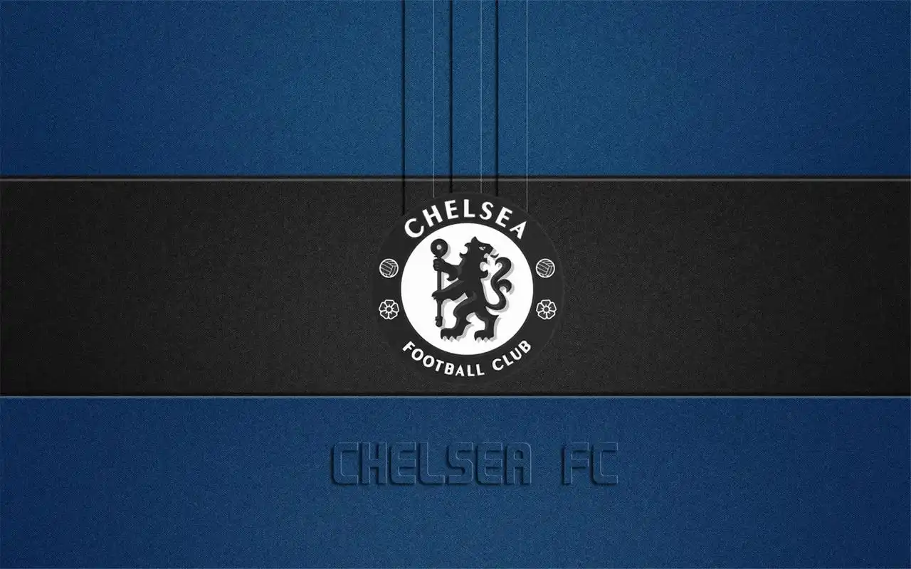蓝军切尔西足球俱乐部创意设计队徽桌面壁纸(二)