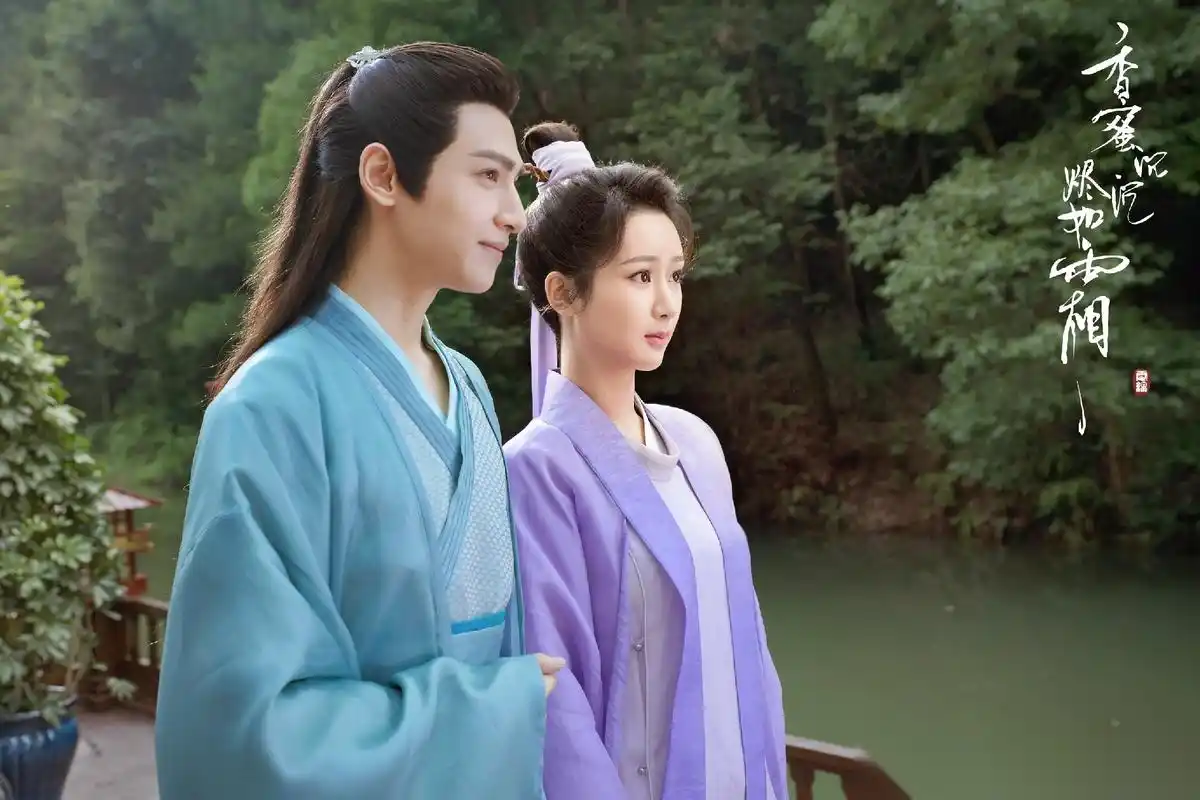 电视剧《香蜜沉沉烬如霜》曝光七夕主题剧照,今儿个月下仙人好忙啊,不