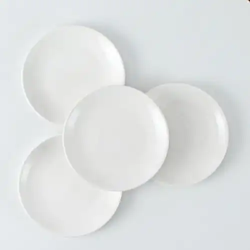 圆形6寸陶瓷盘子餐具北欧菜盘家用吐骨碟创意盘