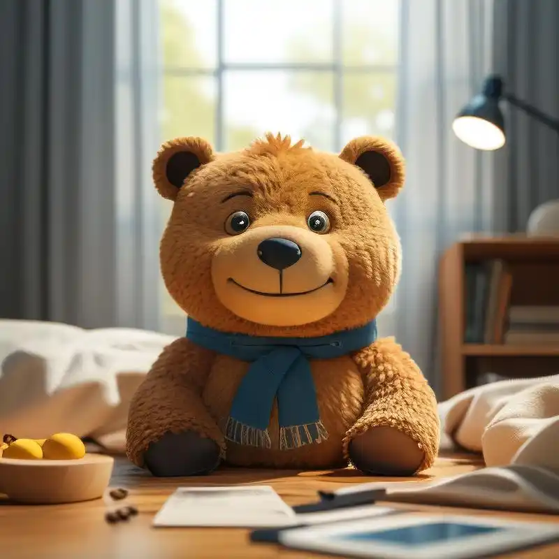 02毛绒玩具熊头像来啦95