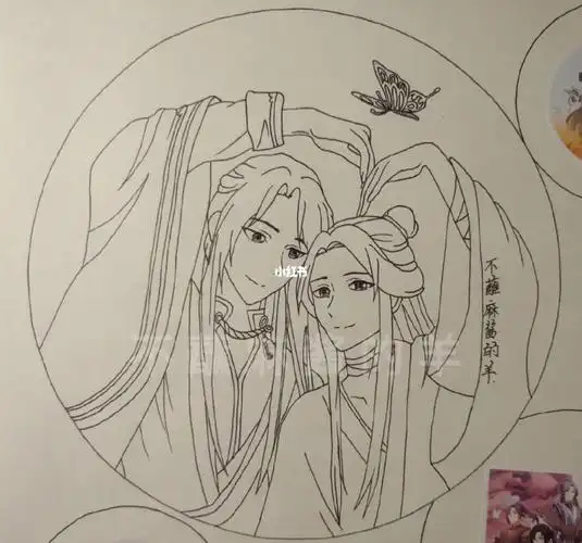 天官赐福 #百无禁忌   #临摹  #谢怜  #花城 #花怜  #谢怜仙乐太子