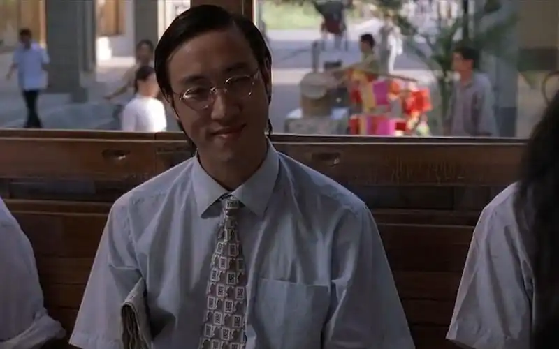 【周星驰经典配角"四眼仔"合集】将斯文败类诠释到底,我身为一个文员