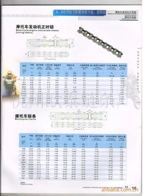 428hg高级摩托车链条