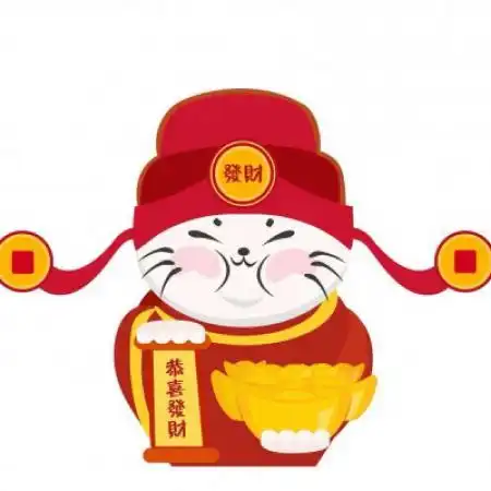 招财微信头像 男人转运招财的头像图片-卡通头像