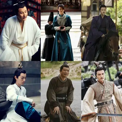 古装影视庆余年同款男汉服皇帝常服大臣臣服武侠民族服装