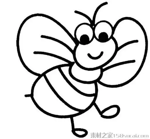 内容包含相关昆虫简笔画栏目里的卡通小蜜蜂简笔画昆虫简笔画儿童简