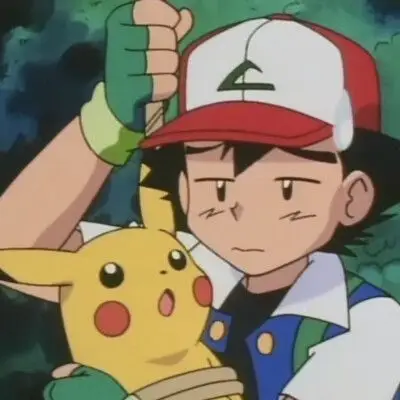 神奇宝贝皮卡丘和小智