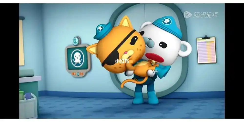 让同学画的巴克和呱唧,同学画风就这样,觉得不好看你画#海底小纵队