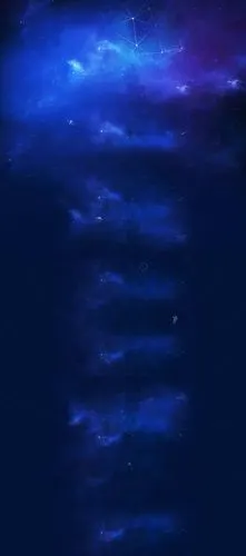 蓝色星空淘宝海报背景