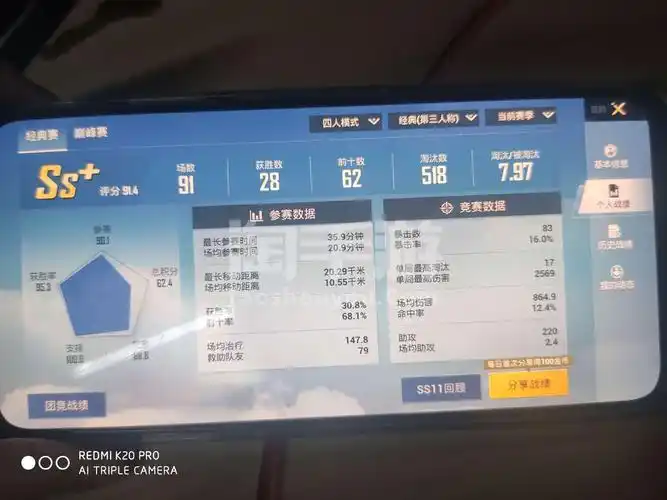 和平精英安卓微信4赛季王牌高kd