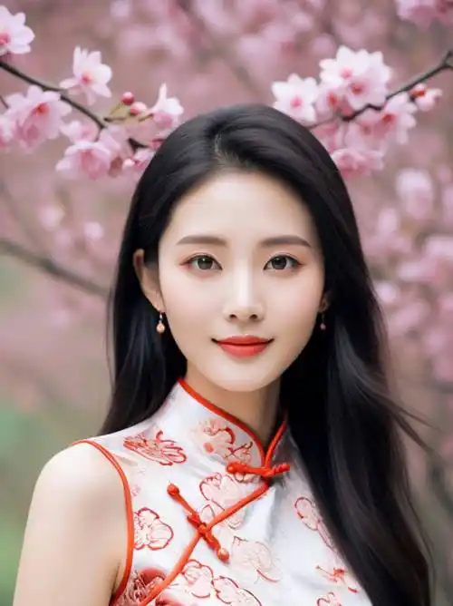 原创旗袍轻语古韵流转的东方之美