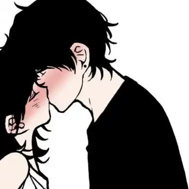 黑白系列动漫情头个性好看 日系黑白动漫情头超酷_情侣头像_美头网