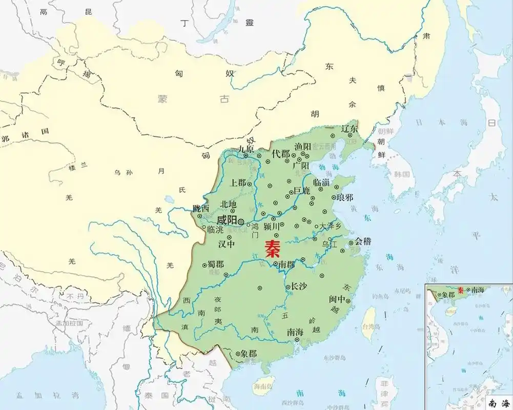 五大王朝对中国领土的最大贡献  秦朝对中国领土最大