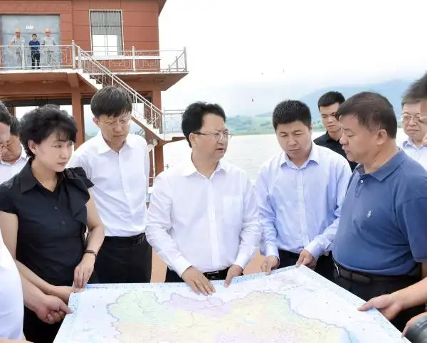 省委副书记,省长景俊海在我市检查指导防汛工作