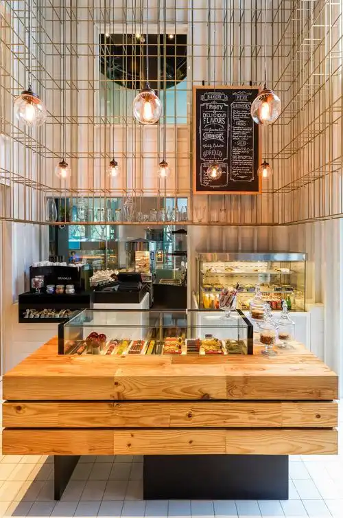 店面装修效果图 日式咖啡馆展柜装修效果图 相关标签:灯具咖啡厅创意