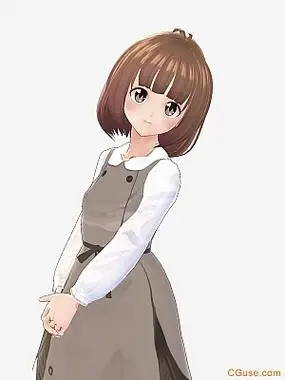 vrm模型-虚拟主播形象定制unity模型角色设计vroid studio下载